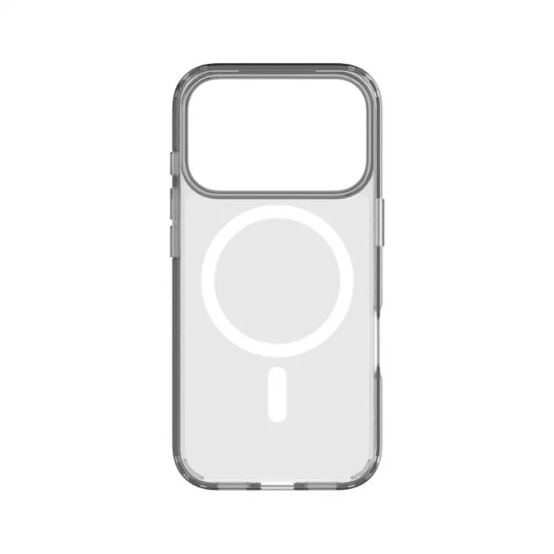 Evelatus Apple iPhone 17 Pro skaidrus dėklas su MagSafe, permatomas