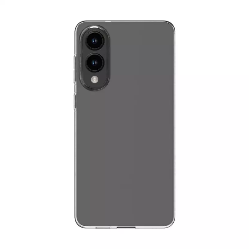 Evelatus Samsung Galaxy S25 Edge Clear Silicone Case 1.5mm TPU Transparent