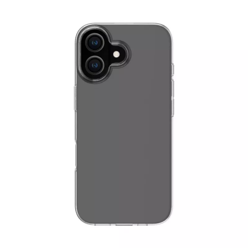 Evelatus Apple iPhone 17 Clear Silicone Case 1.5mm TPU Transparent