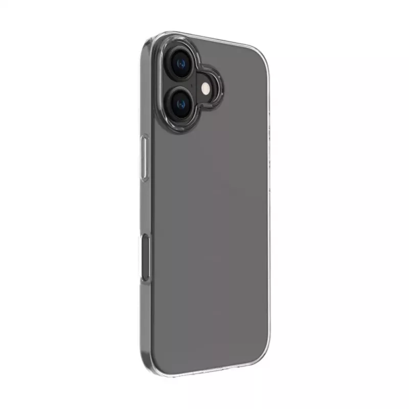 Evelatus Apple iPhone 17 Clear Silicone Case 1.5mm TPU Transparent