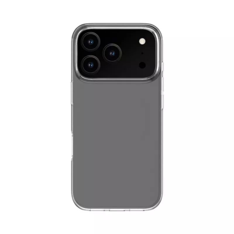 Evelatus Apple iPhone 17 Pro skaidrus silikoninis dėklas 1.5mm TPU permatomas