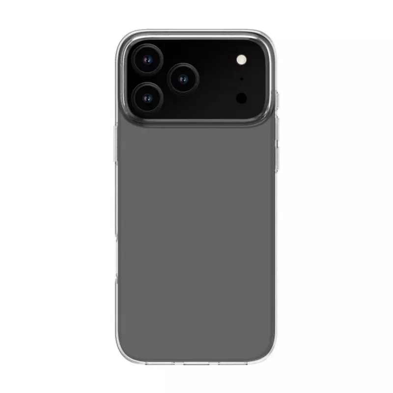 Evelatus Apple iPhone 17 Pro Max skaidrus silikoninis dėklas 1,5 mm TPU permatomas