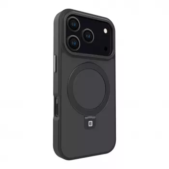 Evelatus Apple iPhone 17 Pro Shield Case With MagSafe & Stand Matte Black