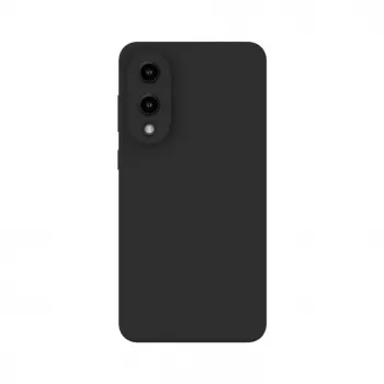 Evelatus Samsung Galaxy S25 Edge Premium Magnetic Soft Touch Silicone Case Black
