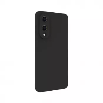 Evelatus Samsung Galaxy S25 Edge Premium Magnetic Soft Touch Silicone Case Black