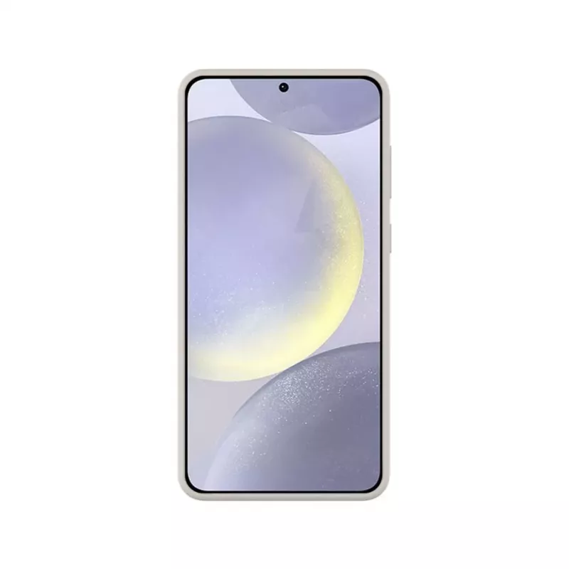 Evelatus Samsung Galaxy S25 Edge Premium Magnetic Soft Touch Silicone Case Pebble