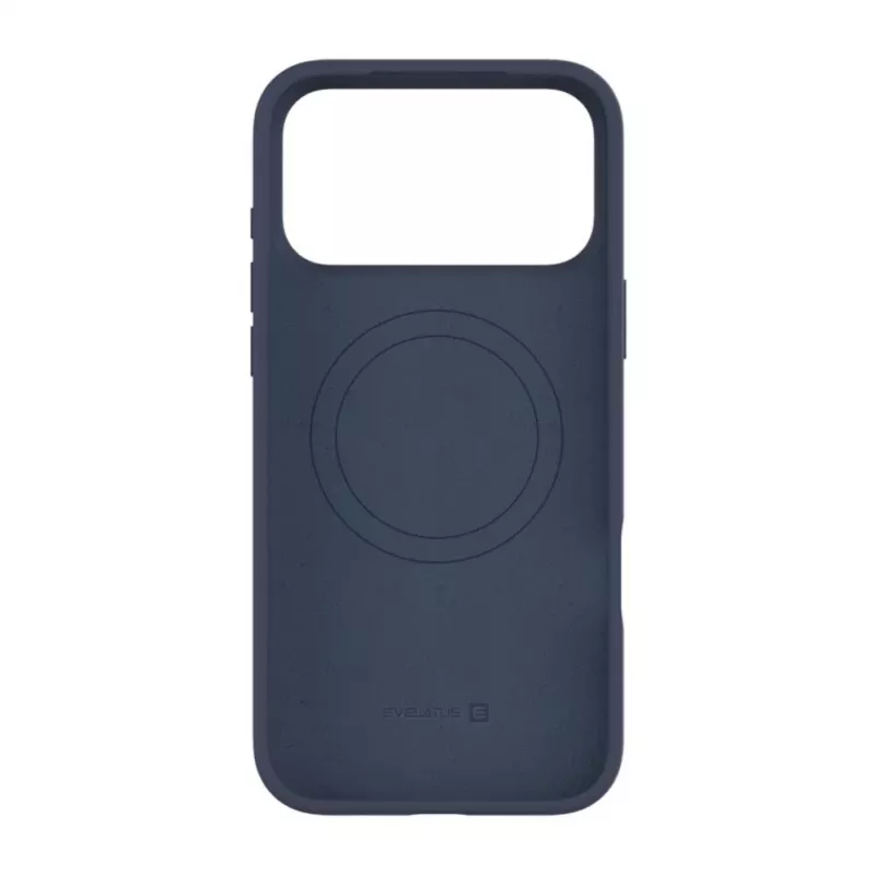 Evelatus Apple iPhone 17 Pro Max Premium Magsafe Soft Touch Silicone Case Midnight Blue