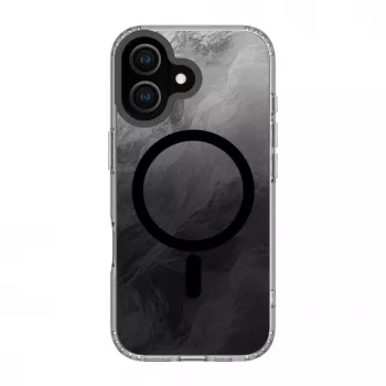 Evelatus Apple iPhone 17 IMD Glacier Case su Magsafe Juoda