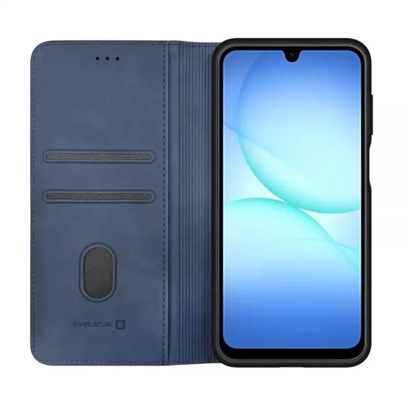 Evelatus Samsung Galaxy A17 Book Case Dark Blue