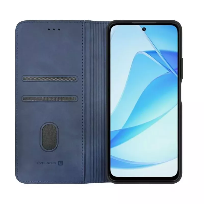 Evelatus Xiaomi Redmi 15 4G Book Case Folio Dark Blue