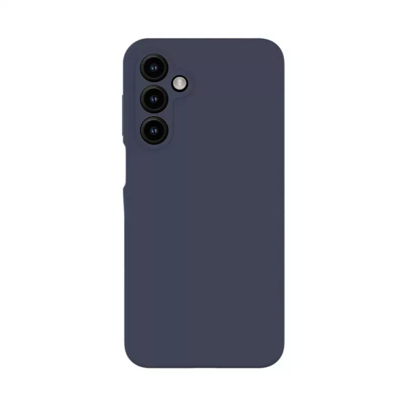 Evelatus Samsung Galaxy A16 Premium Magnetic Soft Touch Silicone Case Dark Blue