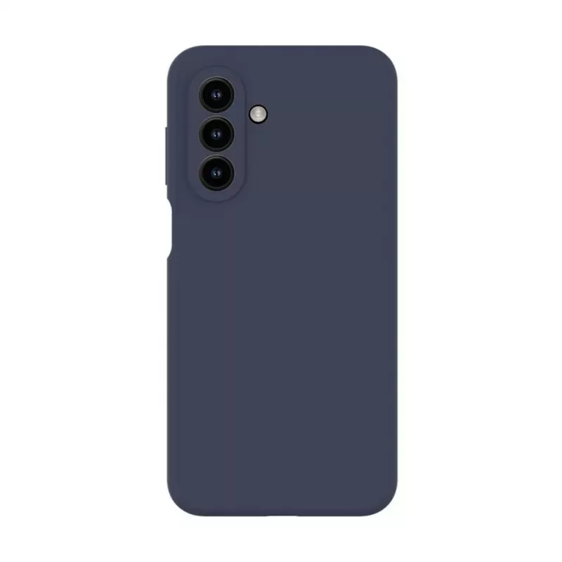Evelatus Samsung Galaxy A17 Premium Magnetic Soft Touch Silicone Case Dark Blue