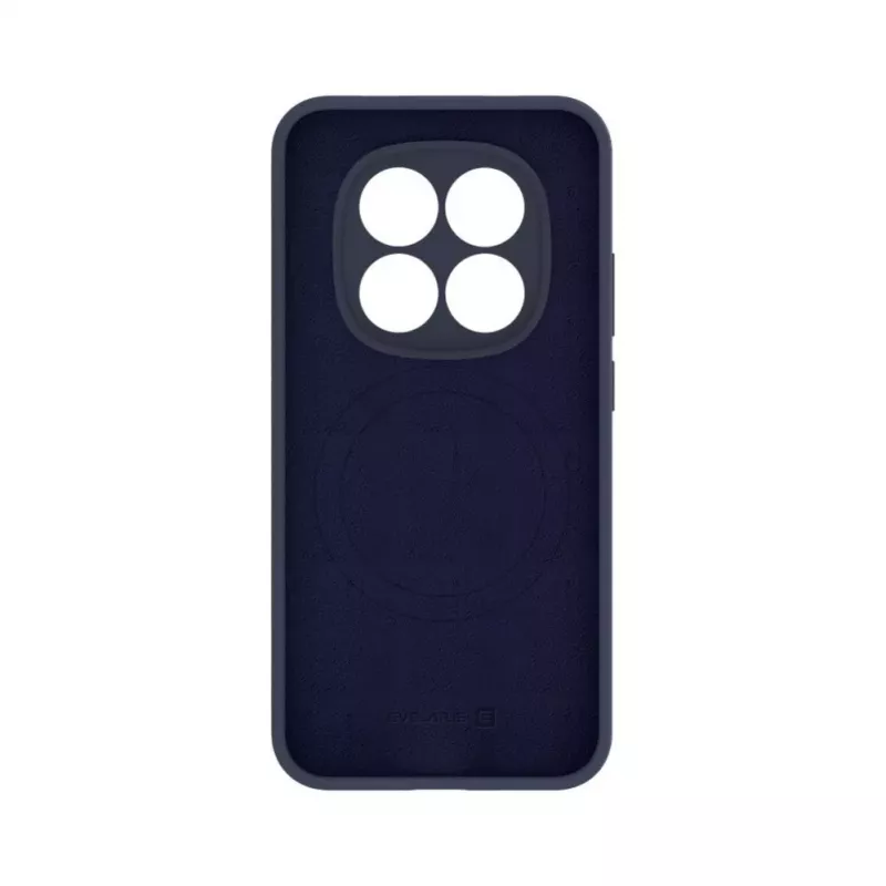 Evelatus Xiaomi Redmi Note 15 Pro 5G Premium Magnetic Soft Touch Silicone Case Dark Blue