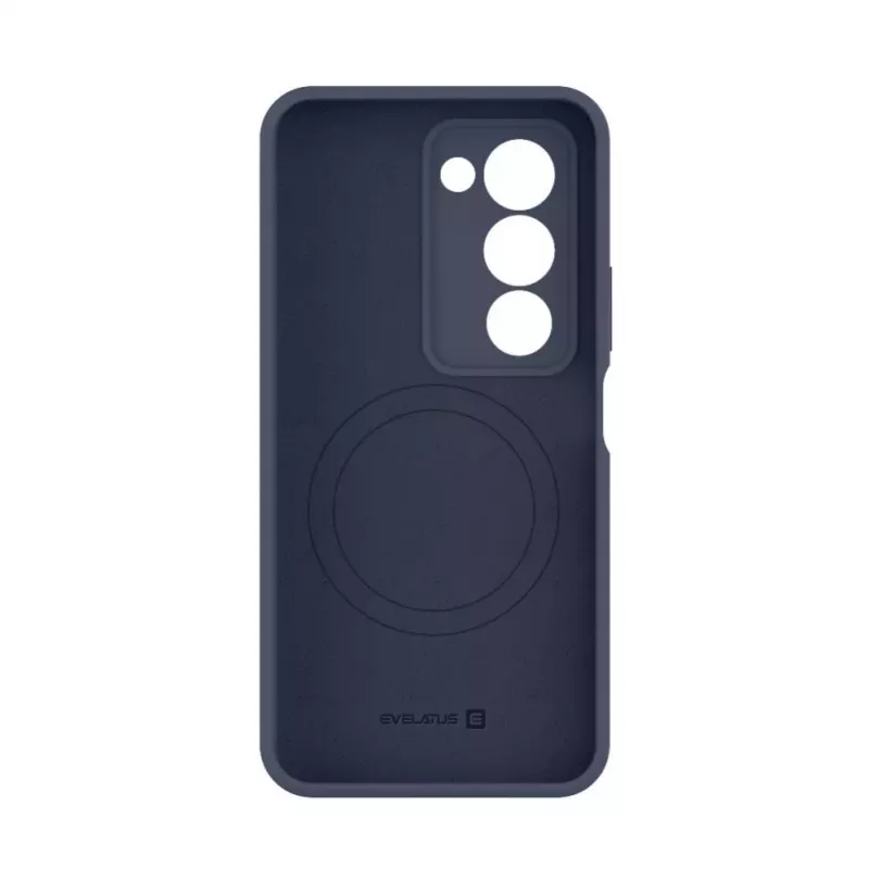 Evelatus Xiaomi Redmi 12 4G Premium Magnetic Soft Touch Silicone Case Dark Blue