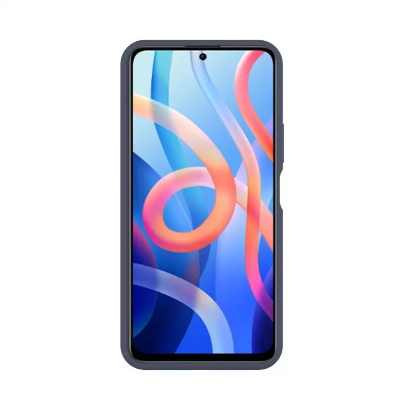 Evelatus Xiaomi Redmi 15 5G Premium Magnetic Soft Touch Silicone Case Dark Blue