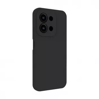 Evelatus Xiaomi Redmi 15C 4G/5G Premium Magnetic Soft Touch Silicone Case Black
