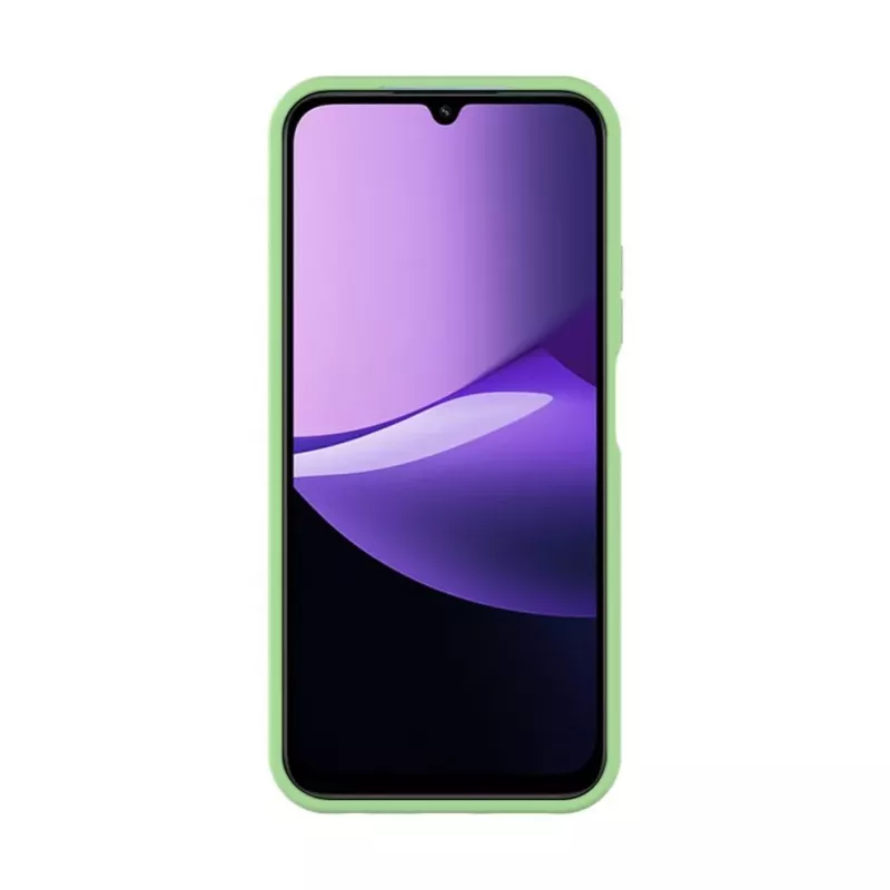 Evelatus Xiaomi Redmi 15C 4G/5G Premium Magnetic Soft Touch Silicone Case Mint Green