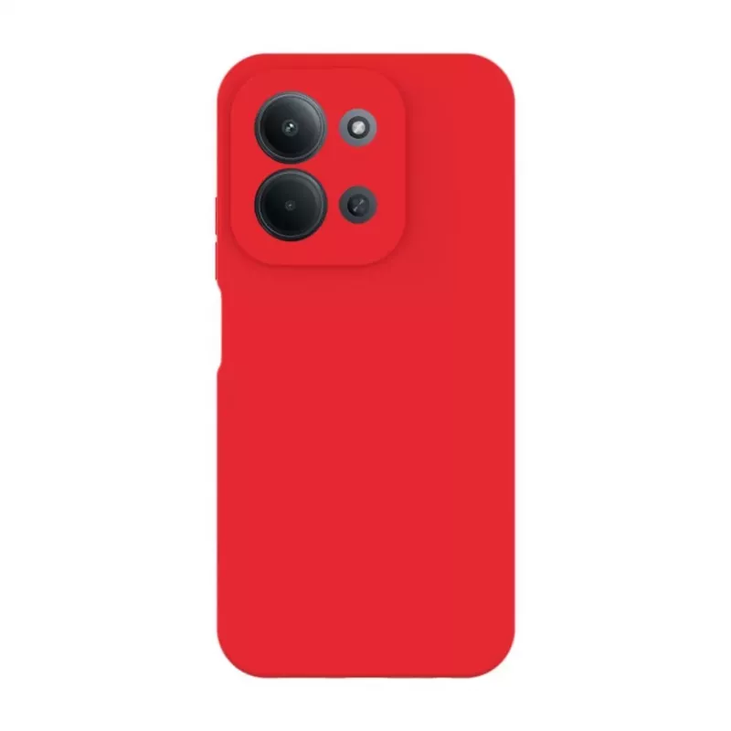 Evelatus Xiaomi Redmi 15C 4G/5G Premium Magnetic Soft Touch Silicone Case Red