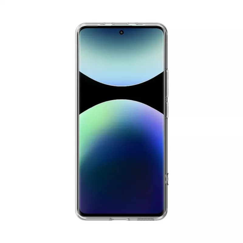 Evelatus Xiaomi Redmi Note 15 5G skaidrus silikoninis dėklas 1,5 mm TPU permatomas