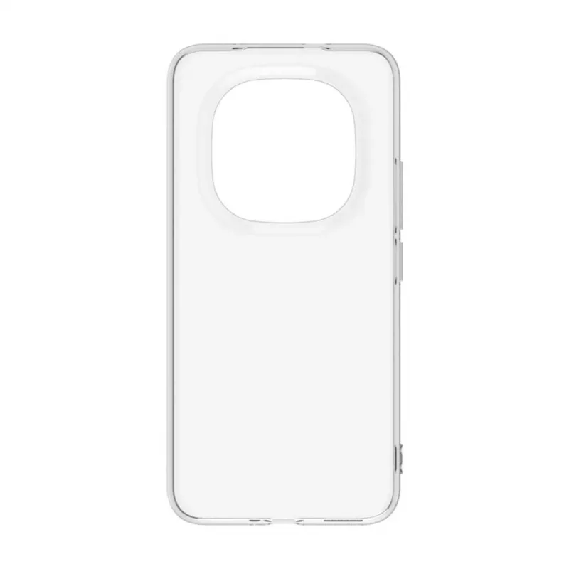 Evelatus Xiaomi Redmi Note 15 Pro 5G skaidrus silikoninis dėklas 1,5 mm TPU permatomas