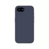 Evelatus Apple iPhone 16e Premium Magnetic Soft Touch Silicone Case Dark Blue