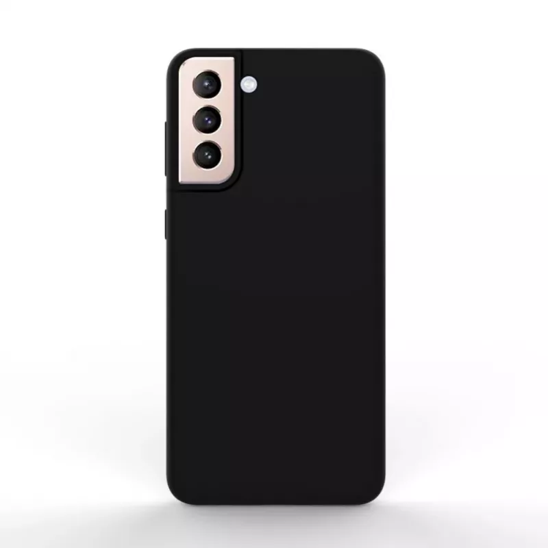 Evelatus Samsung Galaxy S22 Premium Magnetic Soft Touch Silicone Case Black