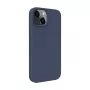 Evelatus Apple iPhone 14 / 13 Premium Magnetic Soft Touch Silicone Case Dark Blue