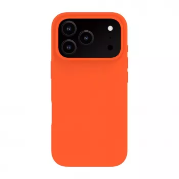 Evelatus Apple iPhone 17 Pro Premium MagSafe Soft Touch Silicone Case Orange