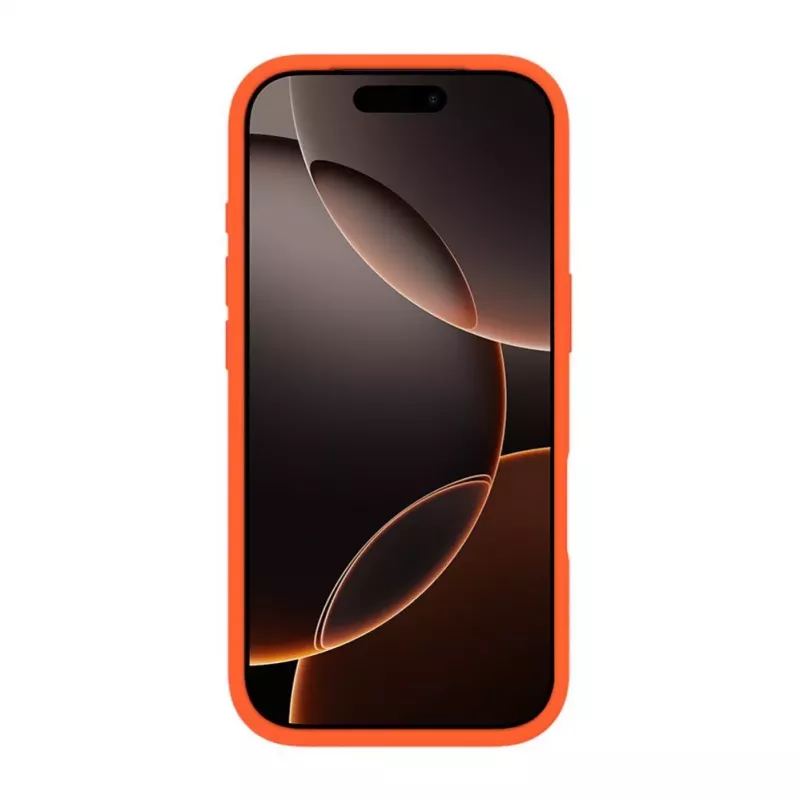 Evelatus Apple iPhone 17 Pro Premium MagSafe Soft Touch Silicone Case Orange