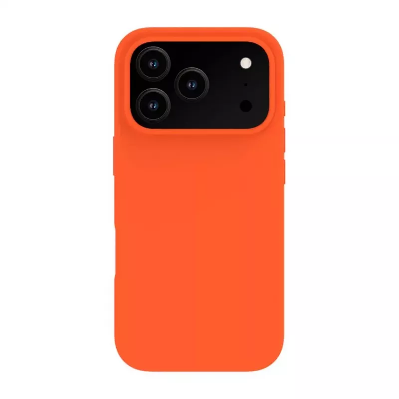 Evelatus Apple iPhone 17 Pro Max Premium MagSafe Soft Touch Silicone Case Orange