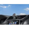 Evelatus MagSafe Qi belaidis įkroviklis magnetinis laikiklis automobilio ventiliacijos grotelėms - juoda