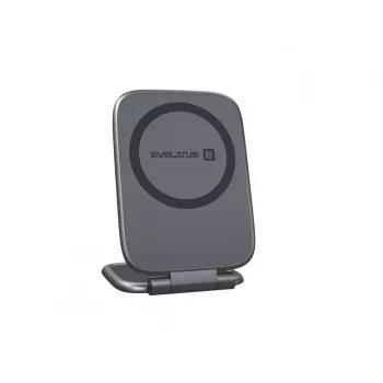 Evelatus MagSafe neįkraunamas magnetinis laikiklis automobilio prietaisų skydeliui, nešiojamam kompiuteriui, planšetei, monitoriui, juodas