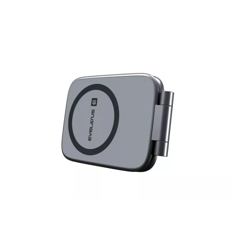 Evelatus MagSafe neįkraunamas magnetinis laikiklis automobilio prietaisų skydeliui, nešiojamam kompiuteriui, planšetei, monitoriui, juodas