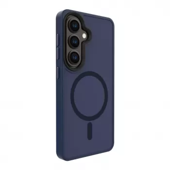 Evelatus Samsung Galaxy S26 Hybrid Case su magnetiniu PC+TPU tamsiai mėlyna