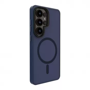 Evelatus Samsung Galaxy S26 Ultra Hybrid Dėklas su Magnetu PC+TPU Tamsiai Mėlynas