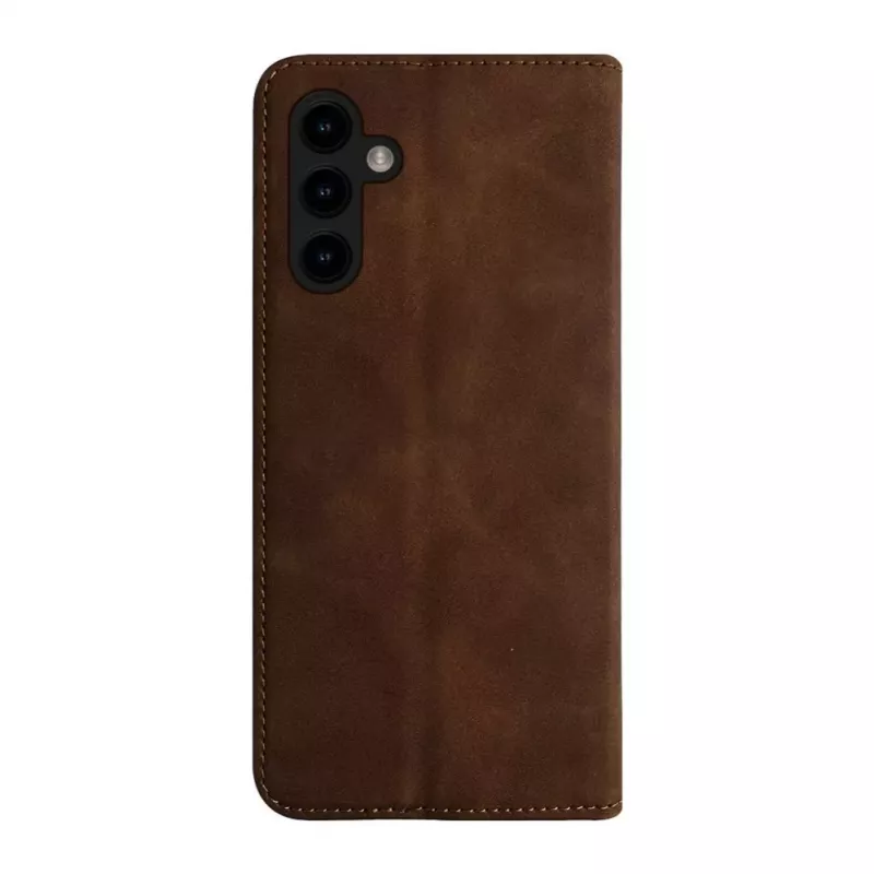 Evelatus Samsung Galaxy A37 Book Case Brown