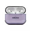 Evelatus Apple AirPods Pro TPU apsauginis dėklas permatomas violetinis
