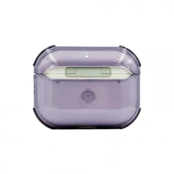 Evelatus Apple AirPods 4 TPU Protective Case Transparent Purple