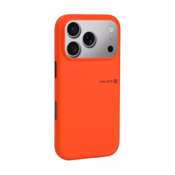 Evelatus Apple iPhone 17 Pro Premium MagSafe Sandstone Case Orange