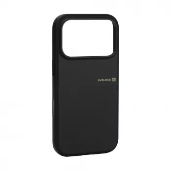 Evelatus Apple iPhone 17 Pro Max Premium MagSafe Sandstone Case Black