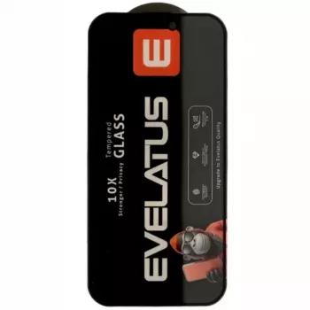 Evelatus Samsung Galaxy A37 / A57 Privacy Corning Gorilla Glass Anti-Static 3D Full Cover 10X Stronger Black