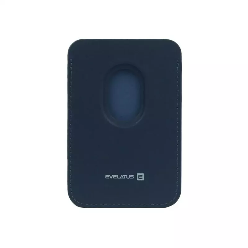 Evelatus Universal PU Leather Wallet with MagSafe Dark Blue