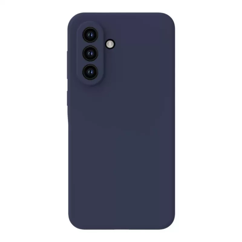 Evelatus Samsung Galaxy A57 Premium Magnetic Soft Touch Silicone Case Midnight Blue