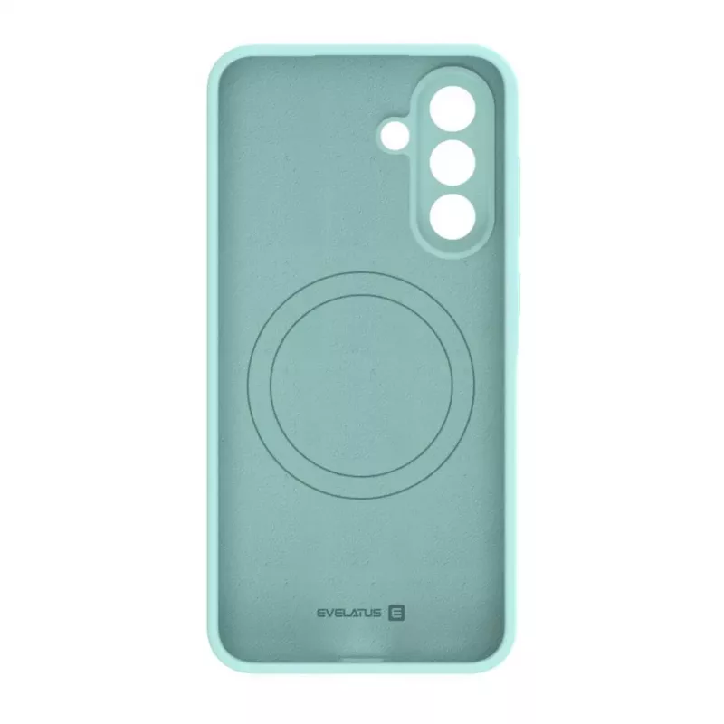 Evelatus Samsung Galaxy A57 Premium Magsafe Soft Touch Silicone Case Turquoise