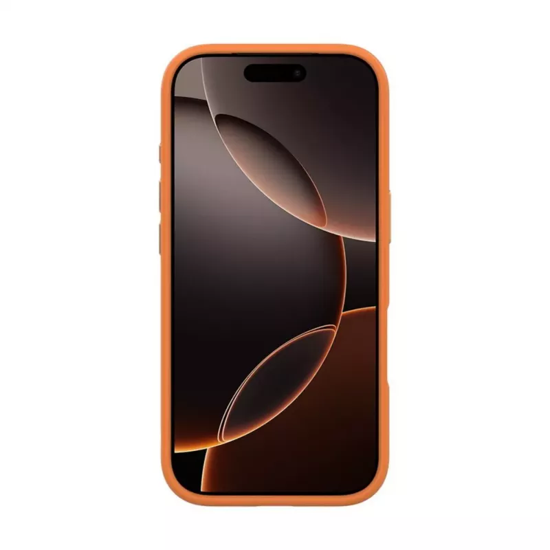 Evelatus Apple iPhone 17 Pro Hybrid Dėklas su MagSafe PC+TPU Oranžinis