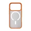 Evelatus Apple iPhone 17 Pro Hybrid Dėklas su MagSafe PC+TPU Oranžinis