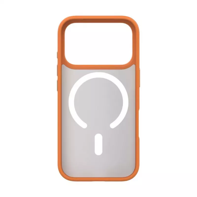 Evelatus Apple iPhone 17 Pro Hybrid Dėklas su MagSafe PC+TPU Oranžinis