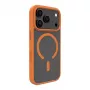 Evelatus Apple iPhone 17 Pro Hybrid Dėklas su MagSafe PC+TPU Oranžinis