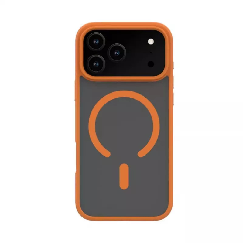 Evelatus Apple iPhone 17 Pro Max Hybrid Case su MagSafe PC+TPU Oranžinė