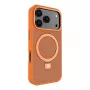 Evelatus Apple iPhone 17 Pro Shield Case With MagSafe & Stand Matte Orange